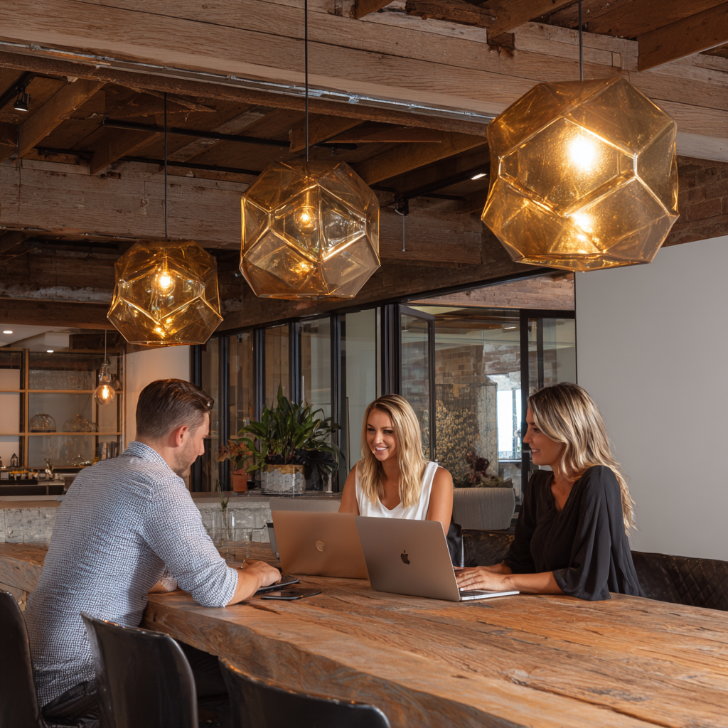 Ridge & Root Creative team collaborating